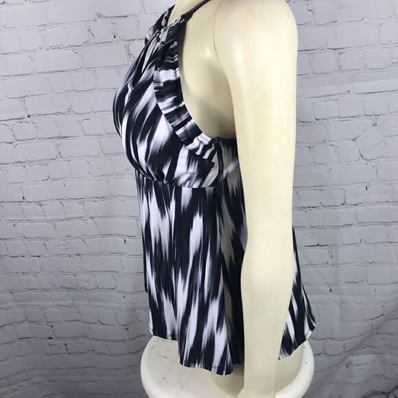 Trimshaper Fitness Swim Top, sz 10 EUC Bra Adjust - Picture 4 of 7